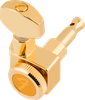 Fender Locking Stratocaster/Telecaster Staggered Tuning Machines (Gold) (6)