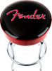 Fender Fender Red Sparkle Logo Barstool Black/Red Sparkle 30"