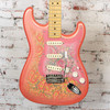 Fender - 1988 MIJ Stratocaster Electric Guitar Pink Paisley w/OHSC - VINTAGE