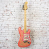 Fender - 1988 MIJ Stratocaster Electric Guitar Pink Paisley w/OHSC - VINTAGE