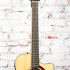 Fender - CC-140SCE Single-Cutaway Acoustic Guitar Natural w/OHSC - USED
