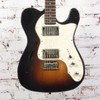 Unbranded - T-Style Thinline HH Electric Guitar Tobacco Sunburst - USED