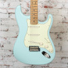 Fender - Limited Edition American Professional Class Stratocaster - Electric Guitar w/ Roasted Maple Fingerboard - Daphne Blue - w/ Deluxe Gigbag