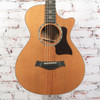 Taylor - 2026 Next Generation 512ce 12-Fret - Acoustic-Electric Guitar - Western Red Cedar/Mahogany - w/ Hardshell Case