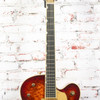 Gretsch - G6136TGQM-59 Limited Edition Quilt Classic Falcon - Semi-Hollow Electric Guitar w/ Bigsby - Ebony Fingerboard - Forge Glow -  w/ Hardshell Case