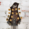 LTD - 2022 JR-7 Javier Reyes Signature 7-String Electric Guitar Faded Blue Sunburst w/OHSC - USED