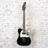 Fender - Limited Edition Player Fusion Telecaster HH - Electric Guitar w/ Floyd Rose - Ebony Fingerboard - Black - w/ Deluxe Gigbag