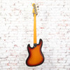 Fender - 1996-97 Jazz Bass AVRI '62 Reissue Bass Sunburst with Concentric Pots VINTAGE with Bag - USED