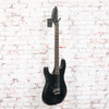 LTD - Black Metal M Left-Handed Electric Guitar Black Satin - USED