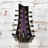 Emerald - X10 Slimline 12-String Electric/Acoustic Guitar Carbon Fiber Purple w/OHSC - USED