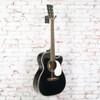 Zager - ZAD-900 OMCE Dreadnaught Acoustic Black Guitar w/OHSC - USED