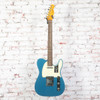 Fender - American Ultra Luxe '60s Telecaster Custom - Electric Guitar w/ Rosewood Fingerboard - Lake Placid Blue - w/ Hardshell Case 