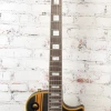 Firefly Elite Single Cut Electric Guitar Black Satin w/Yellow Stripe USED