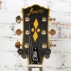 Firefly Elite Single Cut Electric Guitar Black Satin w/Yellow Stripe USED