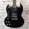 Epiphone - 2019 Toni Iomi Signature SG Left Handed Ebony w/OHSC and COA - USED
