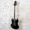 Epiphone - 2019 Toni Iomi Signature SG Left Handed Ebony w/OHSC and COA - USED