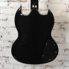 Epiphone - 2019 Toni Iomi Signature SG Left Handed Ebony w/OHSC and COA - USED