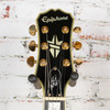 Epiphone - 2016 LTD Bjorn Gelotte Les Paul Custom Electric Guitar - Ebony - w/ OHSC USED