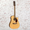 Fender - CD-140SCE - 12-String Acoustic-Electric Guitar - Natural - with  Hardshell Case (0970293321)