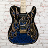 Fender James Burton TelecasterÂ® - MN - Blue Paisley Flames