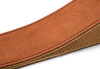 Taylor Gemstone Guitar Strap - Sanded Suede - 2.5" - Medium Brown