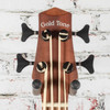 Gold Tone M-Bass FL 23-Inch Scale Fretless Acoustic-Electric MicroBass Natural