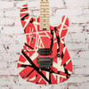 EVH Striped Series Red with Black Stripes Electric Guitar x1427 USED