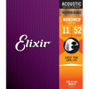 Elixir Phosphor Bronze Nanoweb Custom Light .011-.052