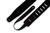 Levy's 2 1/2" Suede Guitar Strap Black Color