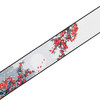 Levy's Polyester Guitar Strap - Cherry Blossoms & Snow