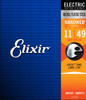 Elixir Nanoweb Medium Electric Guitar Strings .011-.049