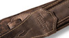 Taylor Element Strap,Drk Brn Distress Lthr,3"