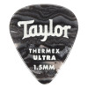 Taylor Prem 351 Thermex Ultra Picks,Blk Onyx, 1.50mm,6-Pack