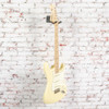 Fender Custom Shop '69 Stratocaster NOS Reverse Headstock HW Poblano Pickups - Scalloped Fingerboard -  Vintage White x8727