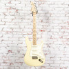 Fender Custom Shop '69 Stratocaster NOS Reverse Headstock HW Poblano Pickups - Scalloped Fingerboard -  Vintage White x8727