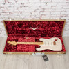 Fender Custom Shop 1957 Vintage Custom Stratocaster Electric Guitar - Aged White Blonde x9128
