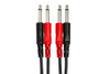 Hosa CPP-201 Stereo I/C 1/4" TS to same