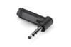 Hosa Right Angle Adapter 1/4" TRS to same