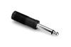 Hosa Adaptor 1/4" TRS to 1/4" TS