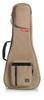 Gator GT-UKE-TEN-TAN Transit Series Tenor Ukulele Gig Bag - Tan