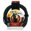 Hot Wires 25' XLR to 1/4" Mic Cable