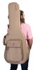 Levy's Deluxe Gig Bag Dreadnaught - Tan