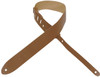 Levy's 2" Wide Tan Top Grain Leather Guitar Strap.