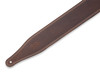 Levy's M17BDS-BRN Butter Double Stitch 2.5-inch Wide Garment Leather Guitar Strap