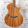 LTD 2017 TL-6 Z Acoustic Electric Guitar Zebrawood w/OHSC USED