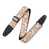 Levy's Polyester Guitar Strap - Cherry Trees & Birds