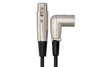 Hosa XRR-115 15' Balanced Interconnect XLR3F to RA XLR3M