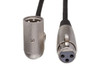 Hosa XRR-125 25' XLR3F to RA XLR3m