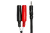 Hosa YMP-137 Stereo Breakout, 3.5mm TRS to Dual 1/4" TSF