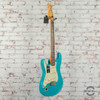 Fender American Professional II Stratocaster® Left-Hand Electric Guitar, Rosewood Fingerboard, Miami Blue x8307